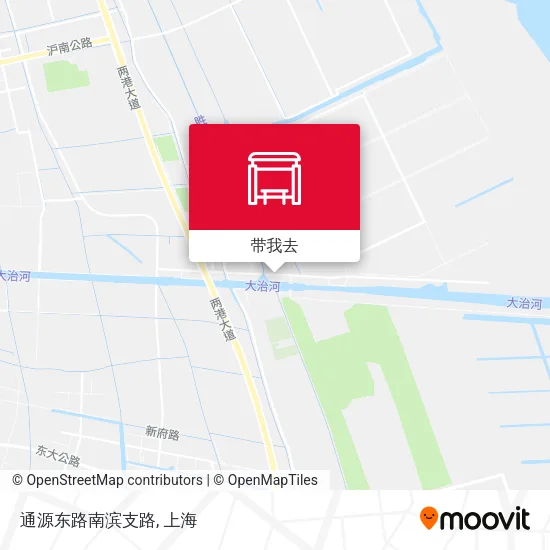 通源东路南滨支路地图