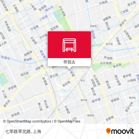 七莘路莘北路地图