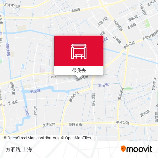 方泗路地图