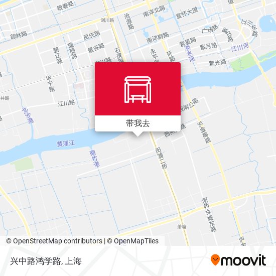 兴中路鸿学路地图