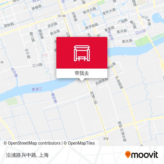 沿浦路兴中路地图