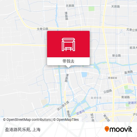 盈港路民乐苑地图