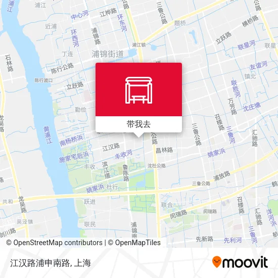 江汉路浦申南路地图
