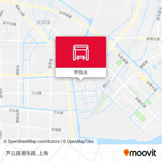 芦云路潮乐路地图