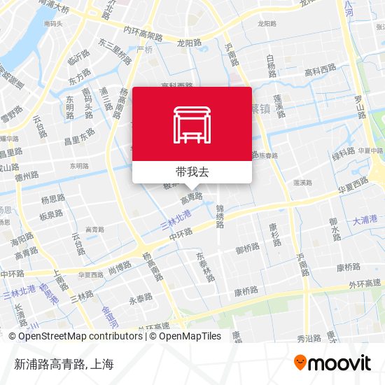 新浦路高青路地图