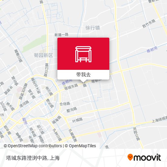 塔城东路澄浏中路地图