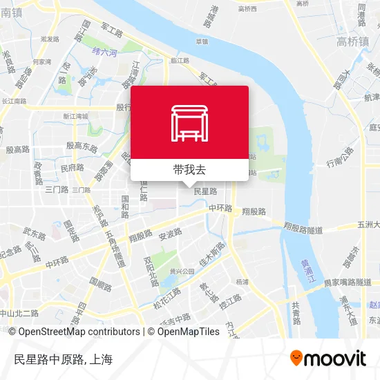 民星路中原路地图