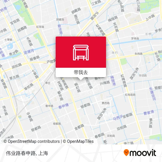 伟业路春申路地图