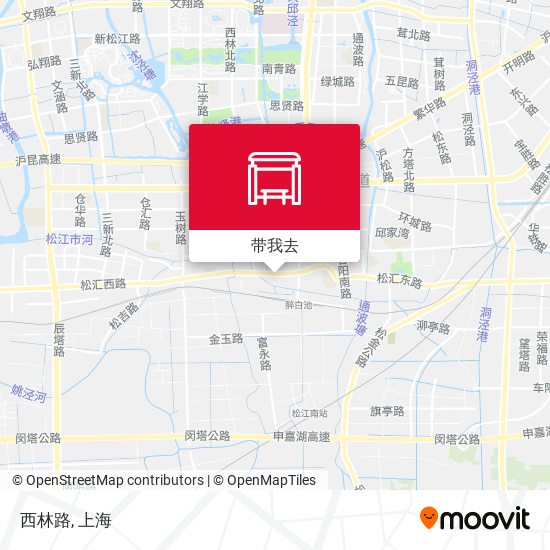 西林路地图