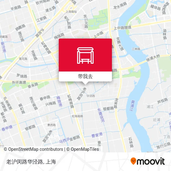 老沪闵路华泾路地图
