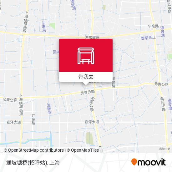 通坡塘桥(招呼站)地图