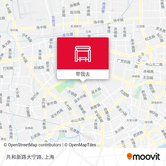 共和新路大宁路地图