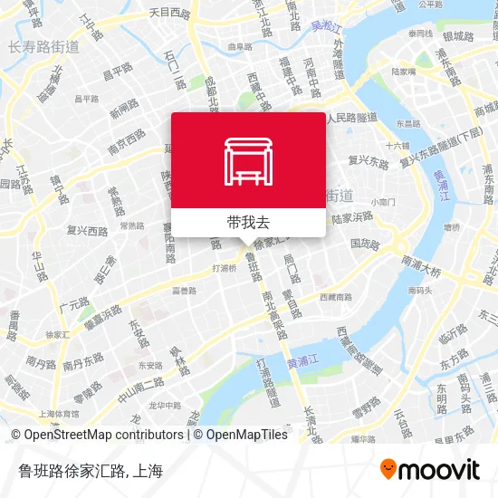 鲁班路徐家汇路地图