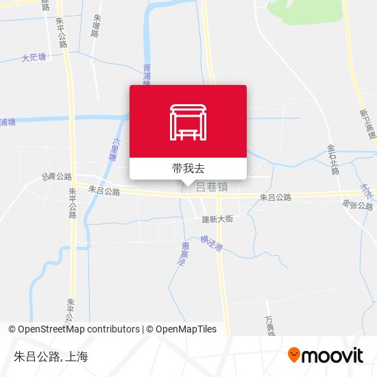 朱吕公路地图