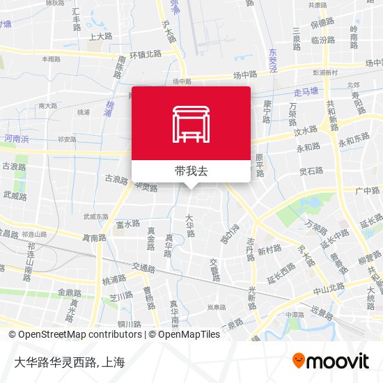 大华路华灵西路地图