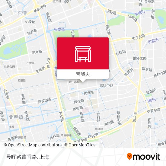 晨晖路藿香路地图