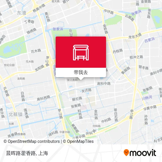 晨晖路藿香路地图