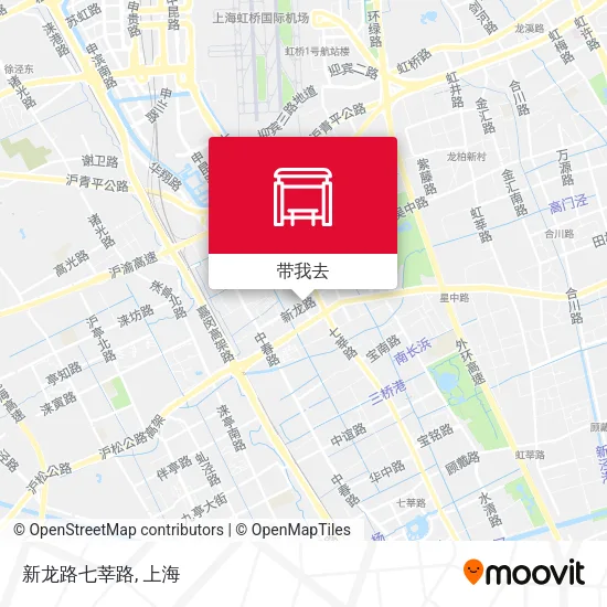 新龙路七莘路地图