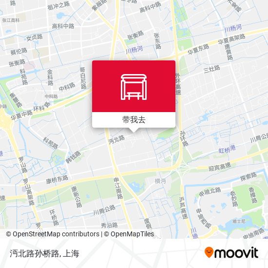 沔北路孙桥路地图