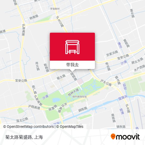 菊太路菊盛路地图