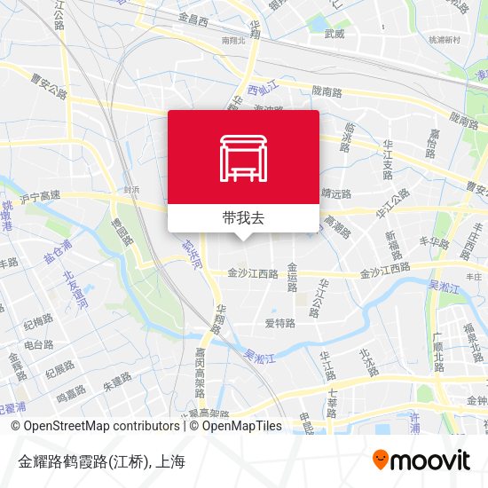 金耀路鹤霞路(江桥)地图