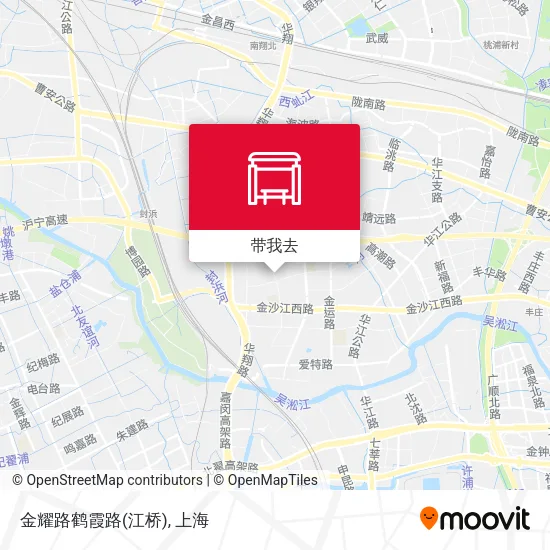 金耀路鹤霞路(江桥)地图