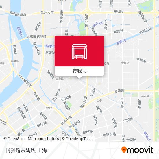 博兴路东陆路地图