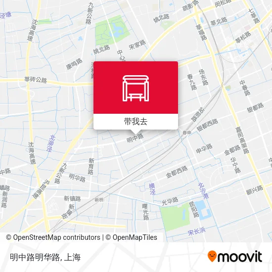 明中路明华路地图