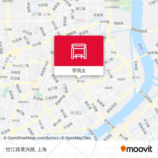 控江路黄兴路地图