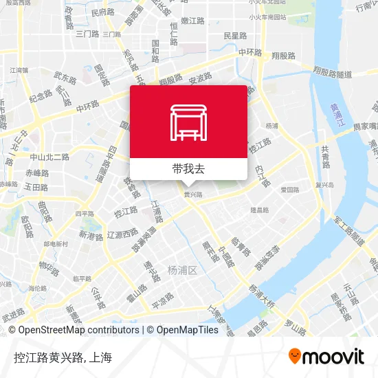 控江路黄兴路地图