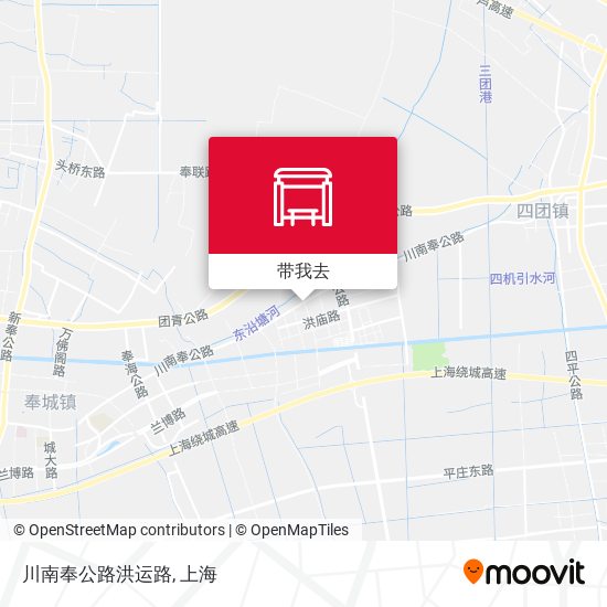 川南奉公路洪运路地图