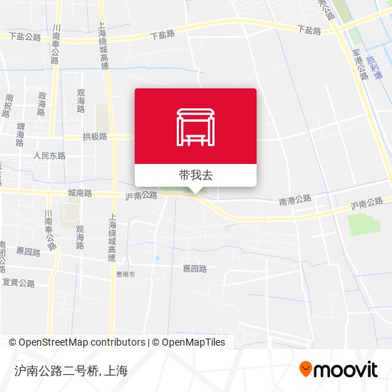 沪南公路二号桥地图