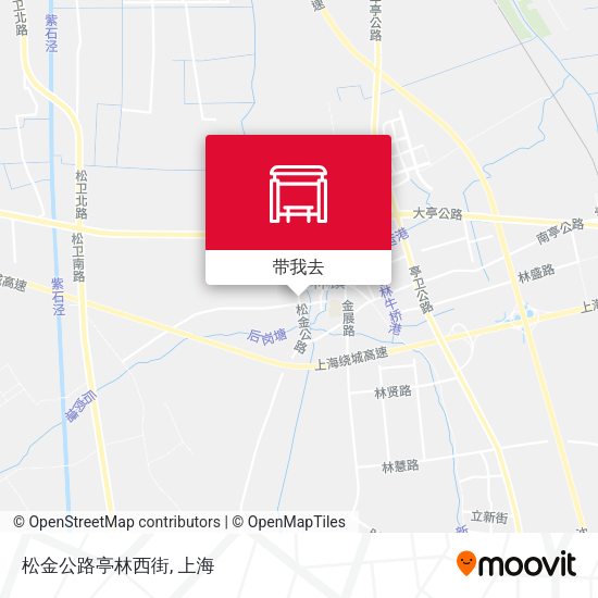 松金公路亭林西街地图