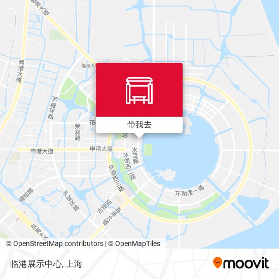 临港展示中心地图