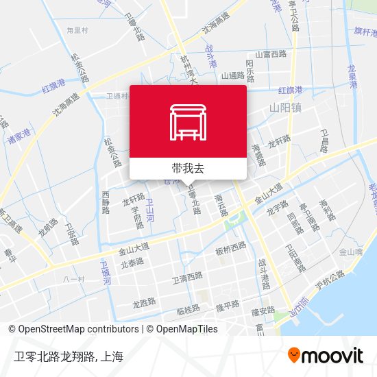 卫零北路龙翔路地图