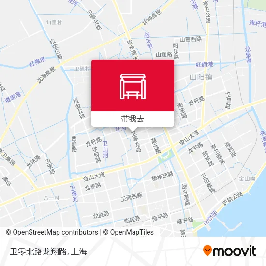 卫零北路龙翔路地图
