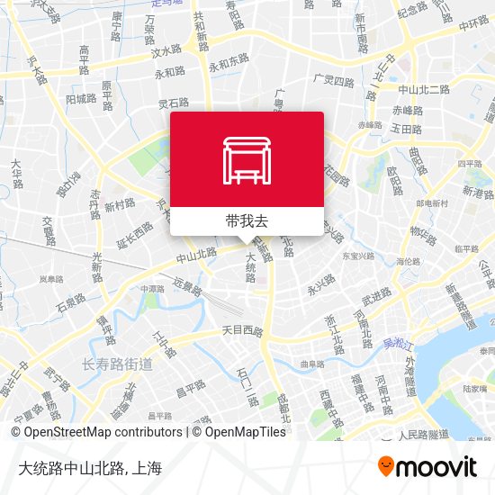 大统路中山北路地图