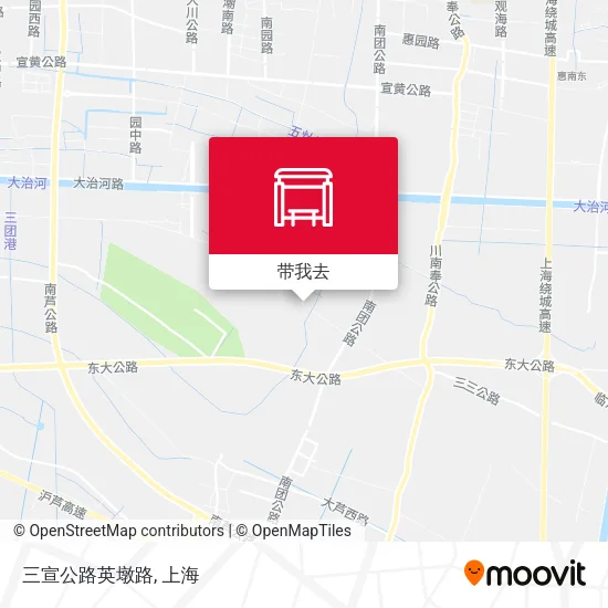 三宣公路英墩路地图