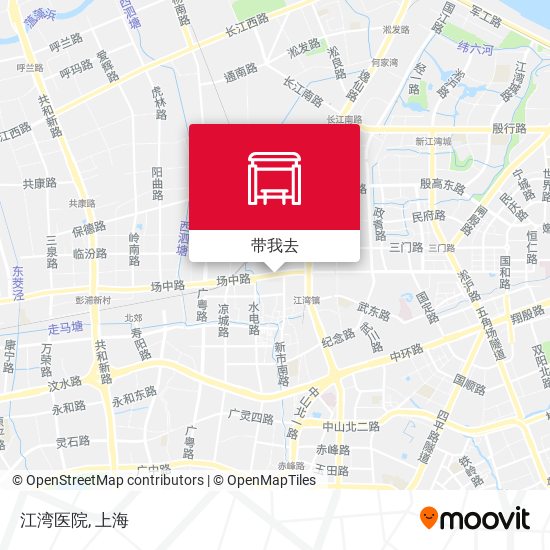 江湾医院地图