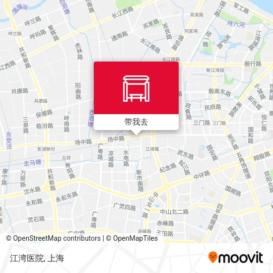 江湾医院地图