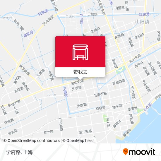 学府路地图