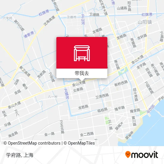 学府路地图