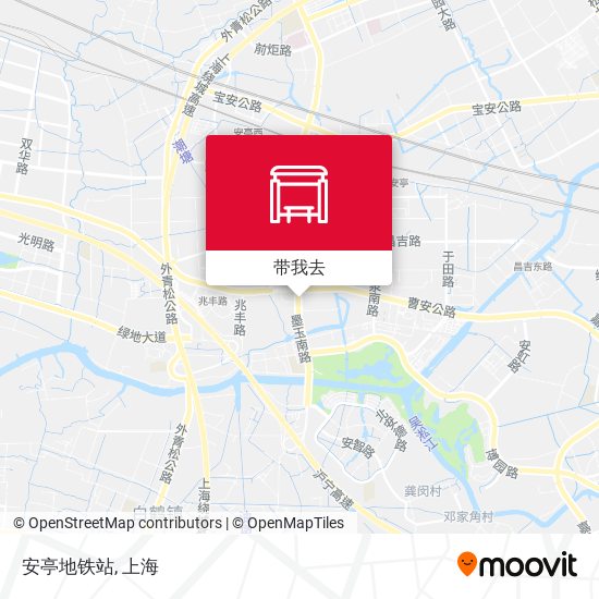 安亭地铁站地图