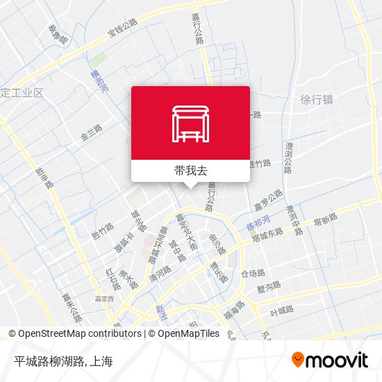 平城路柳湖路地图