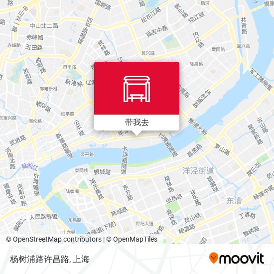 杨树浦路许昌路地图