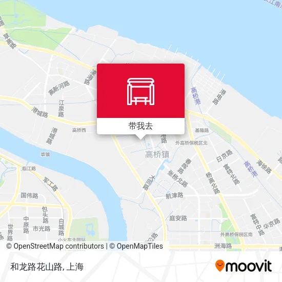 和龙路花山路地图