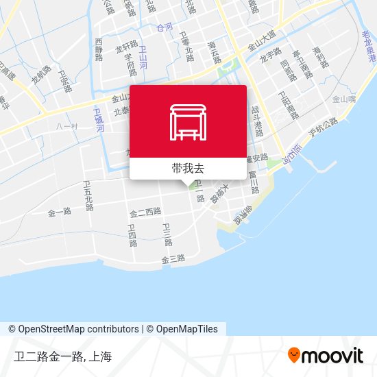 卫二路金一路地图