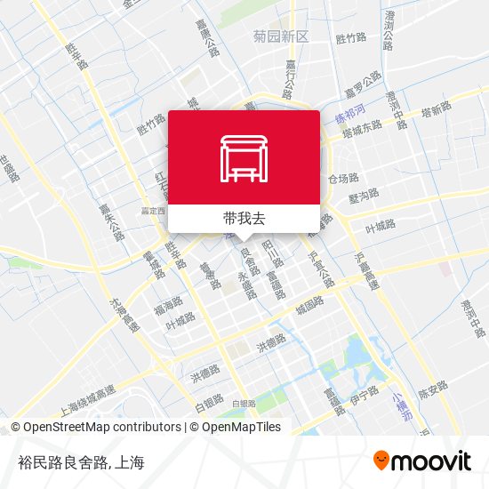裕民路良舍路地图