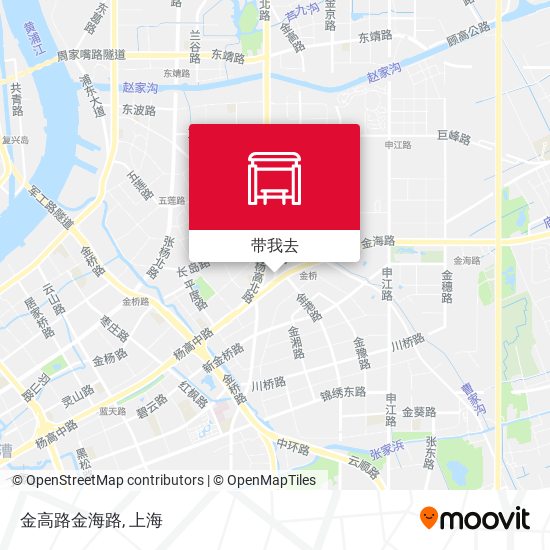 金高路金海路地图
