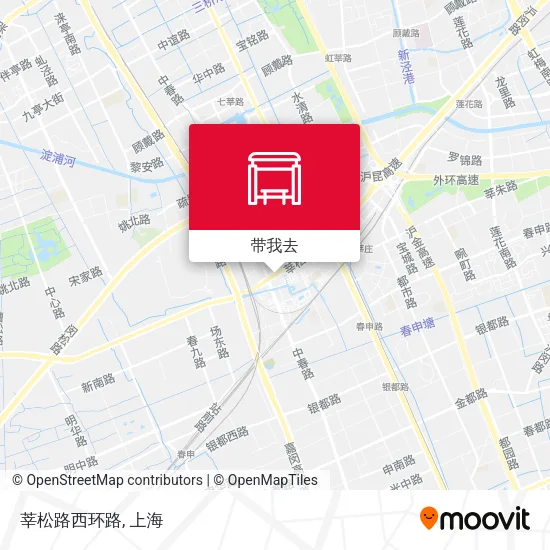 莘松路西环路地图